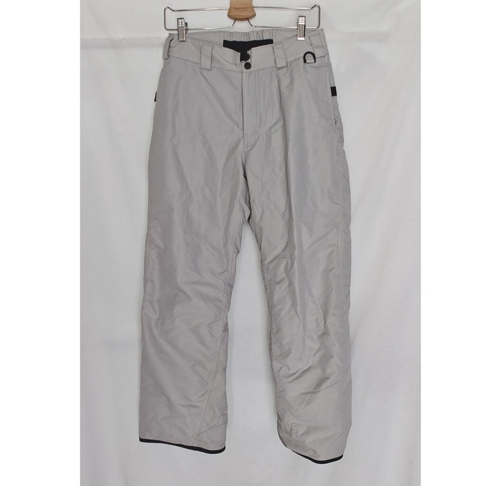 Columbia‎ Snow Pants Convert Gray Insulated Ski Snowboard Gaiters Y2K Medium M
